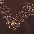 Τραβέρσα Αιγαίον Flower Swirl 9942 35X180 / brown